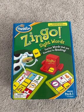 ThinkFun Zingo! Sight Words Learning Game - Green